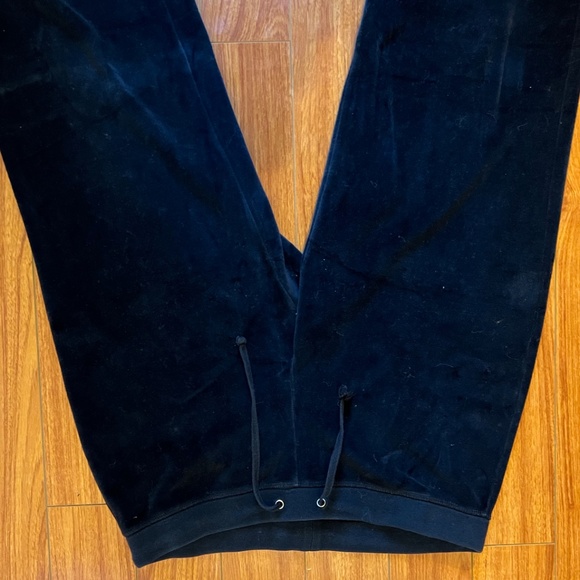 Vintage velvet low waist wide leg pant - Picture 2 of 2